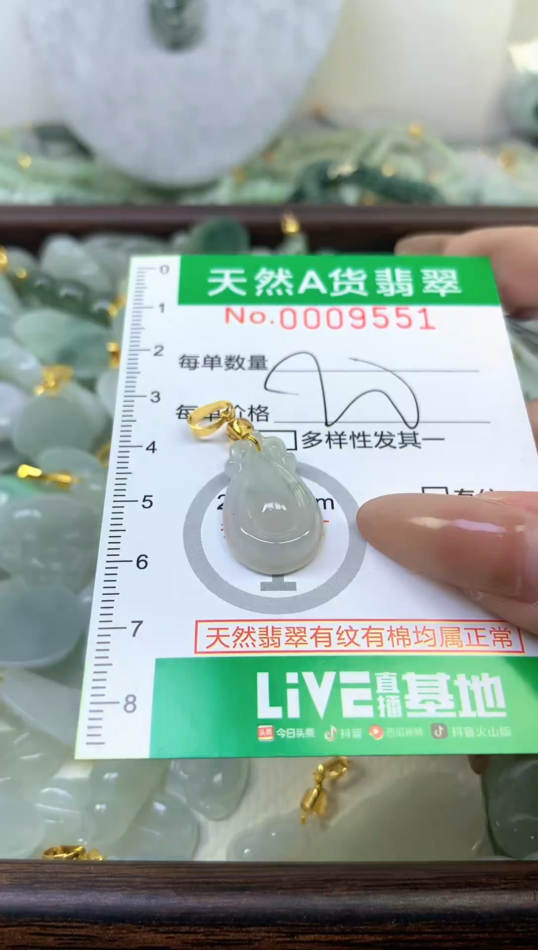 颈饰未镶嵌翡翠未镶嵌纯天然A货翡翠