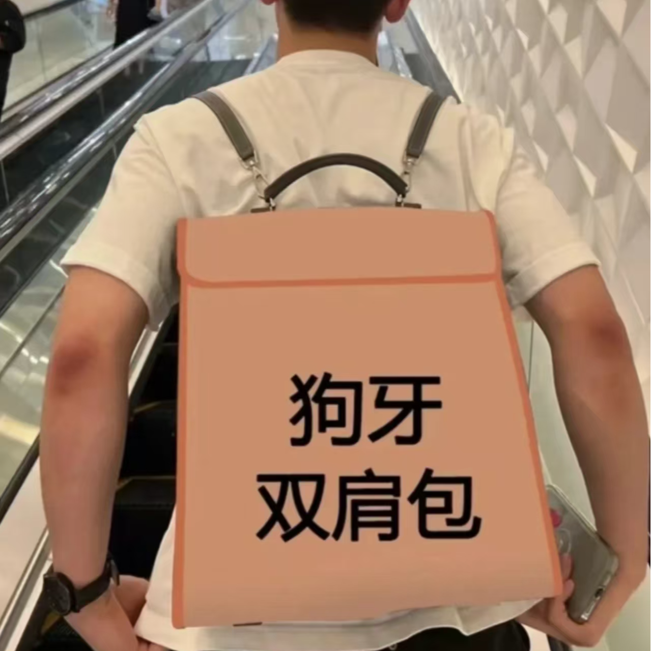 【原厂皮】【大号双肩包】新款时尚百搭单肩经典简约风包包