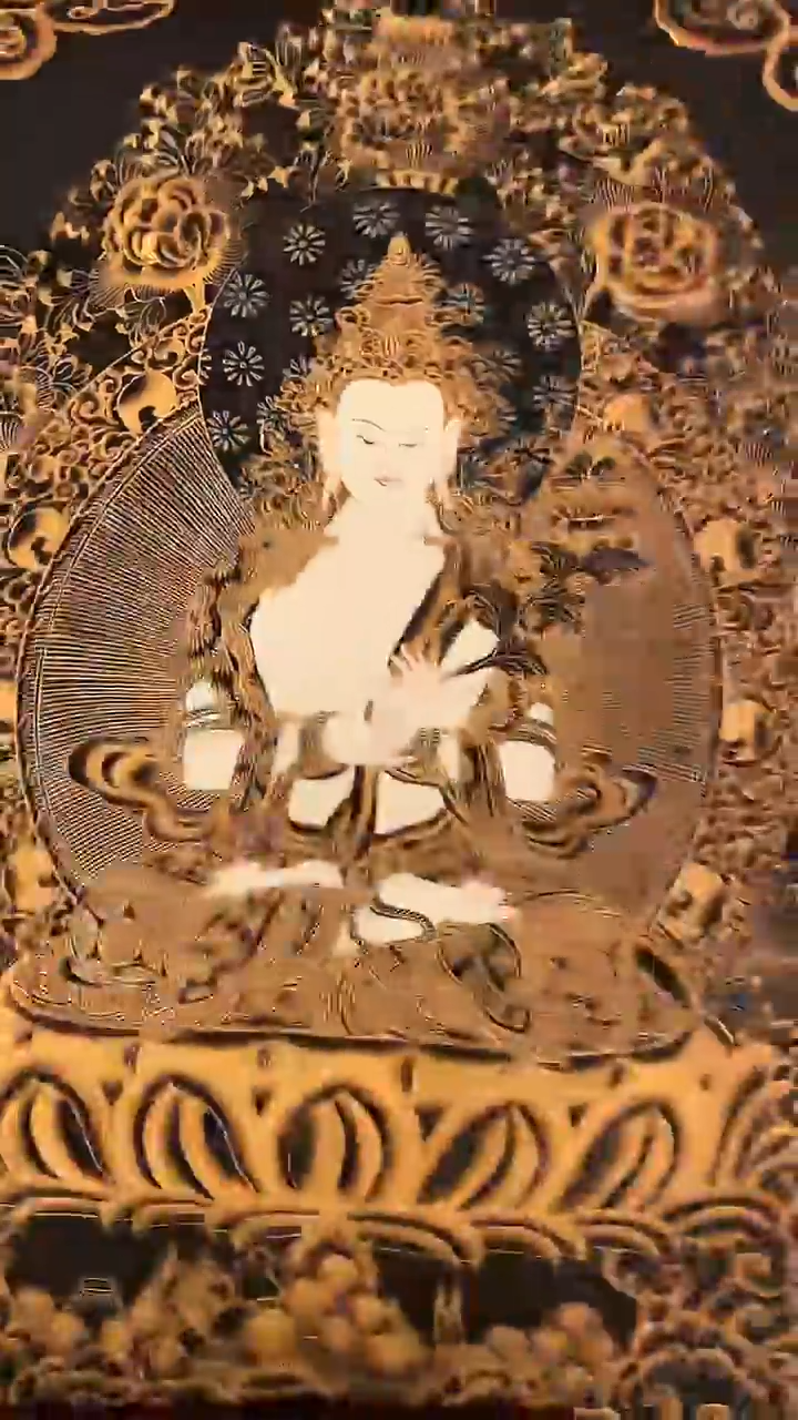 装裱画精美唐卡tk16116