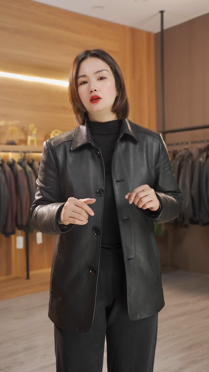 100%头层山羊皮20070加厚款（可拆卸90白鸭绒）限时福利