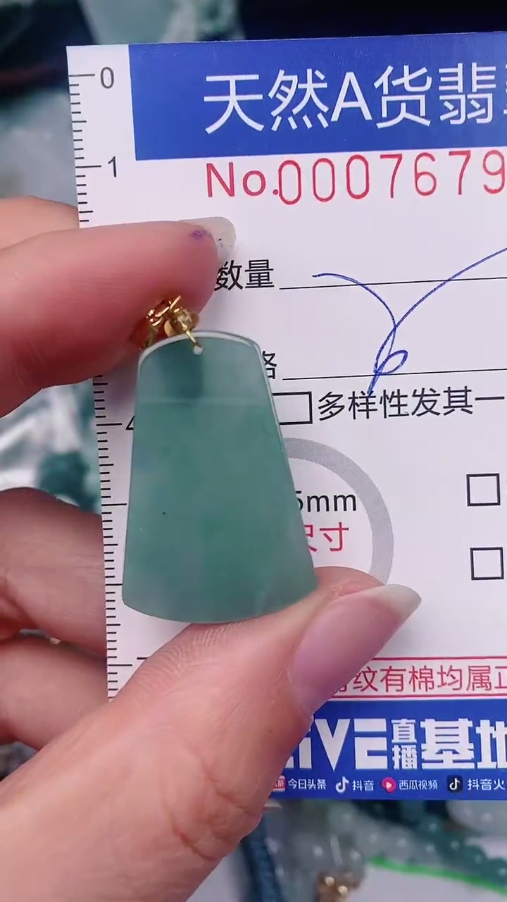 【闪购商品】翡翠颈饰未镶嵌00007679