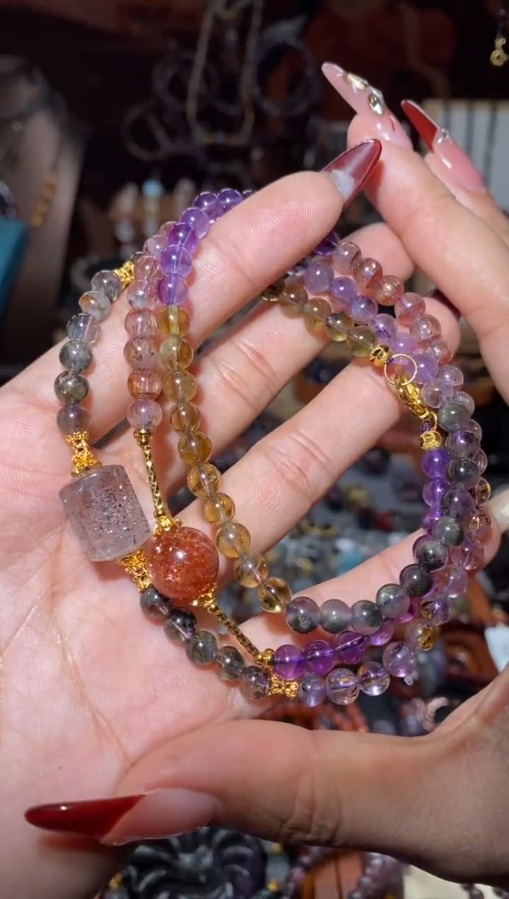 【闪购商品】水晶万能链未镶嵌极光23