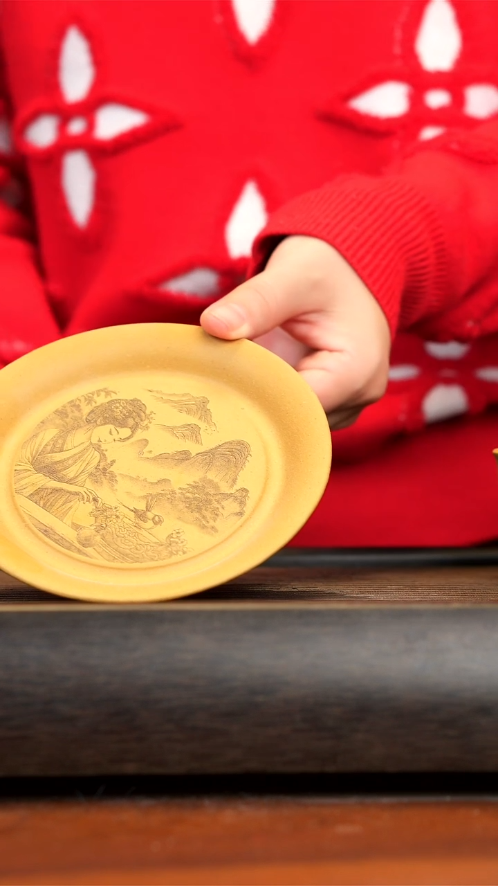 【闪购商品】紫砂茶壶黄段壶承