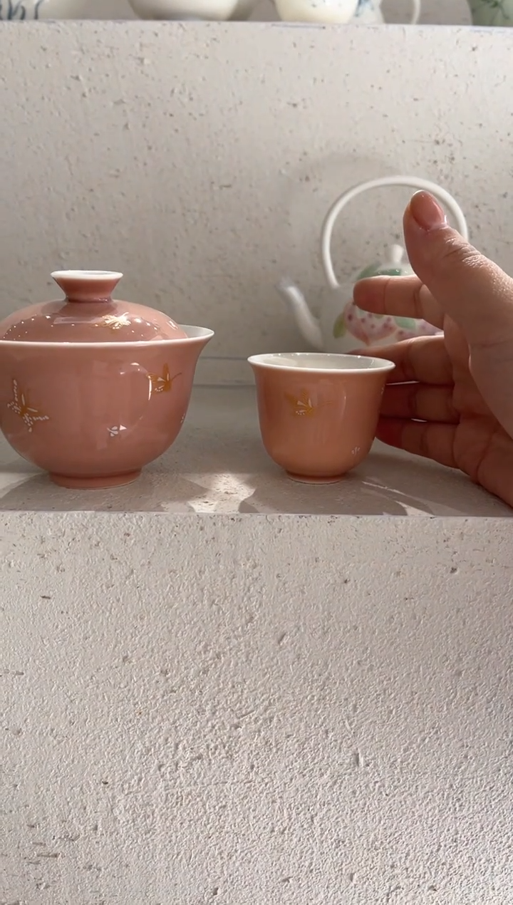 【闪购商品】盖碗+杯 哈哈哈哈哈哈