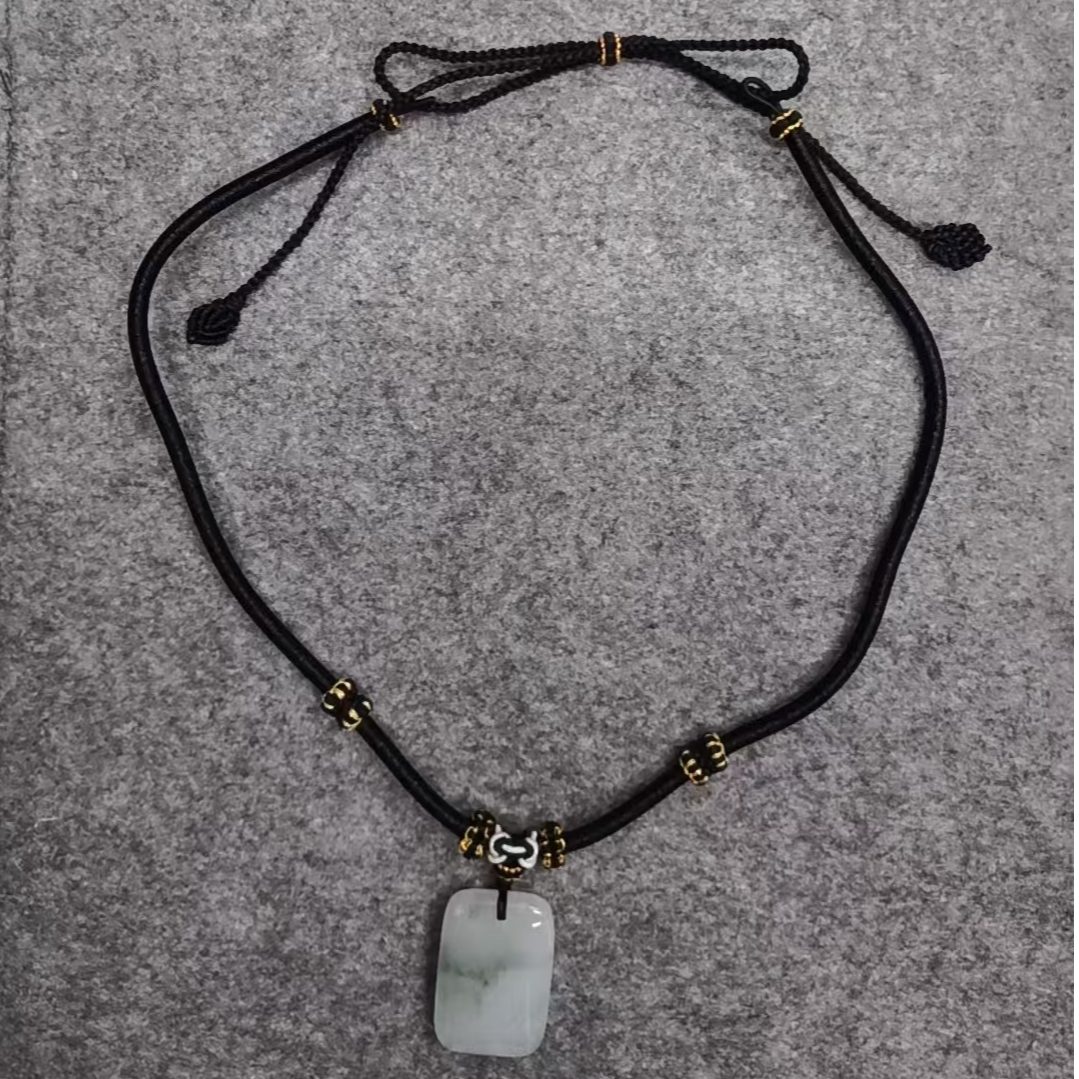 非金属布艺项链 1226-006天山吊坠项圈项链 时尚简约个性百搭