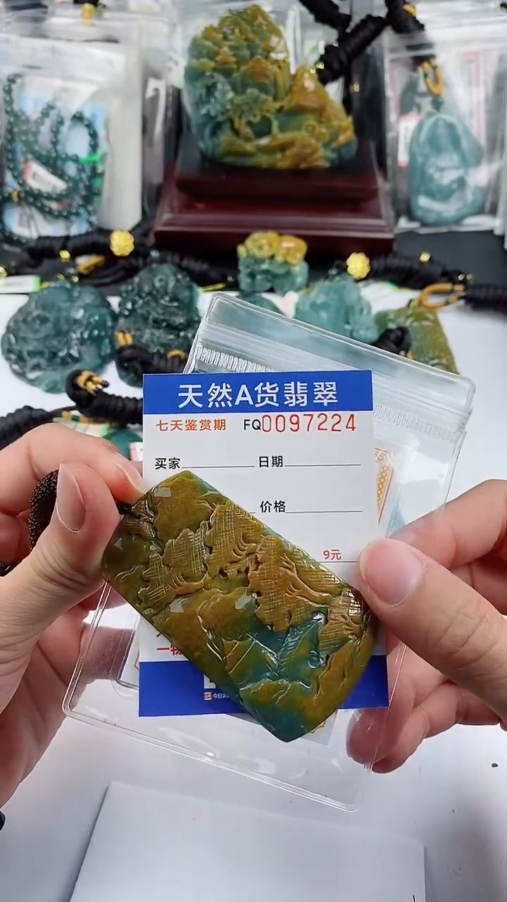 【闪购商品】翡翠颈饰未镶嵌               