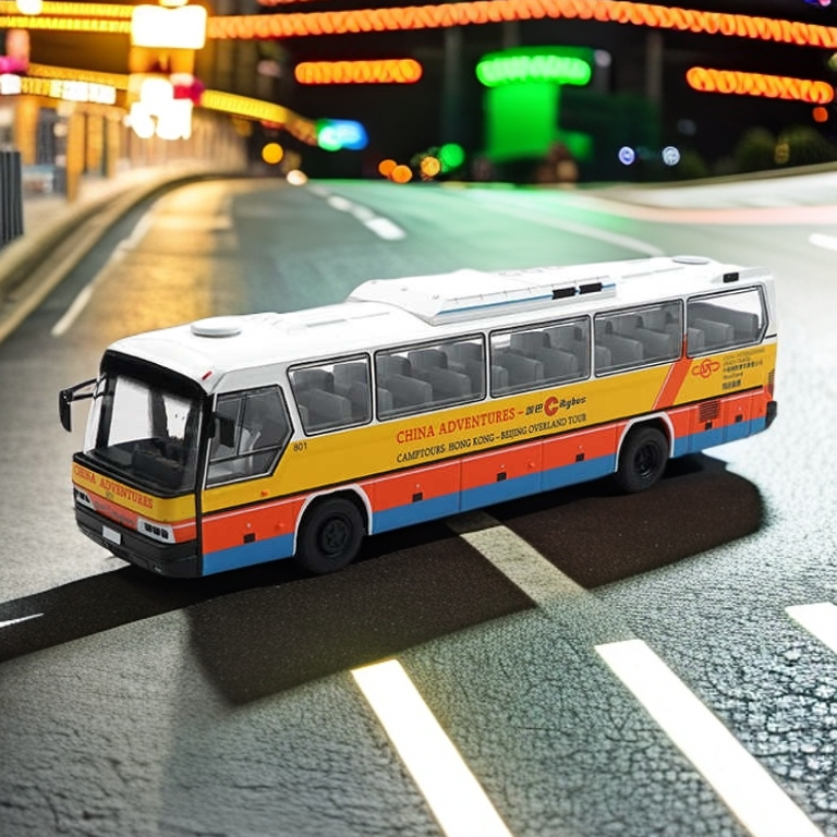 拓意1/64北方BFC6120仿真遥控巴士豪华旅游汽车模型合金玩具公交