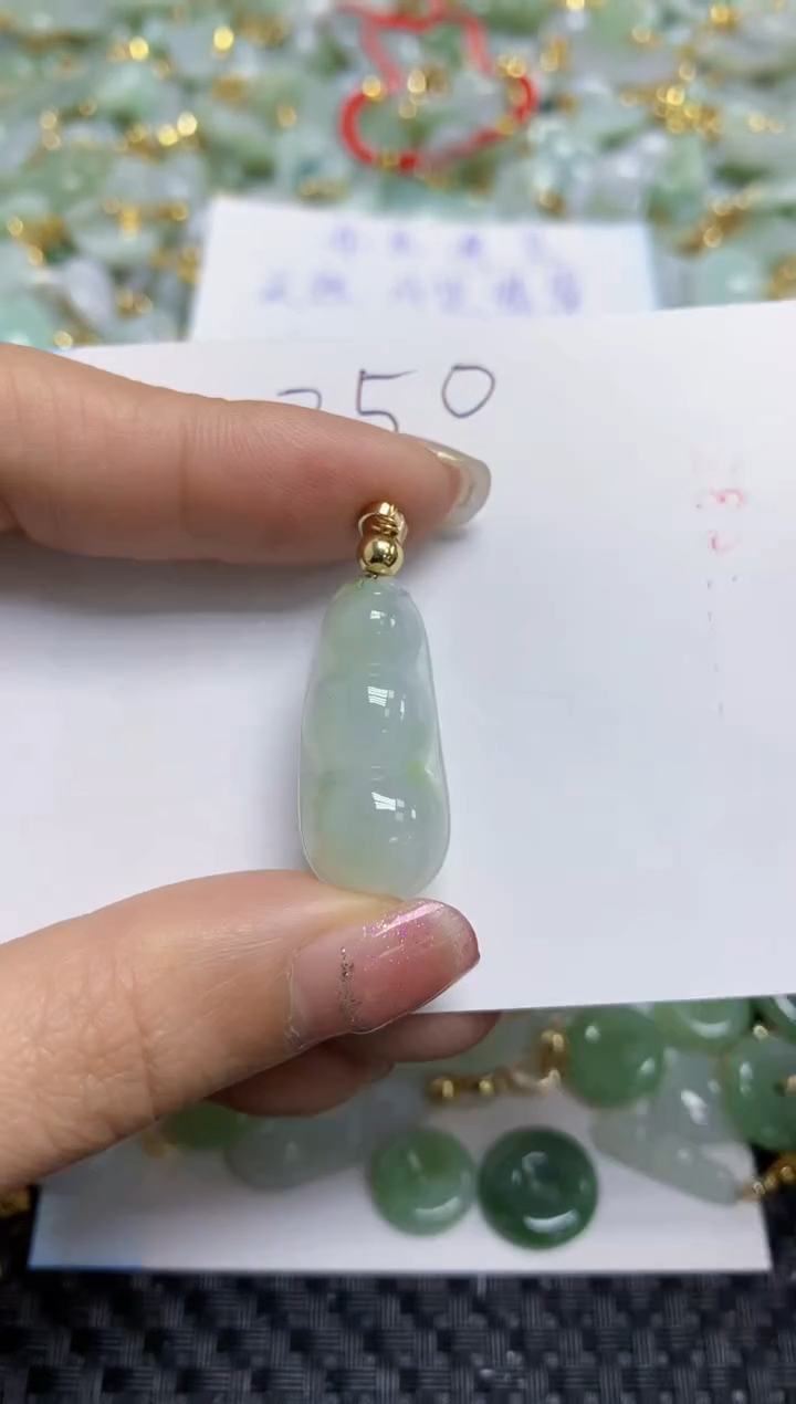 【闪购商品】翡翠颈饰合金天然A货翡翠