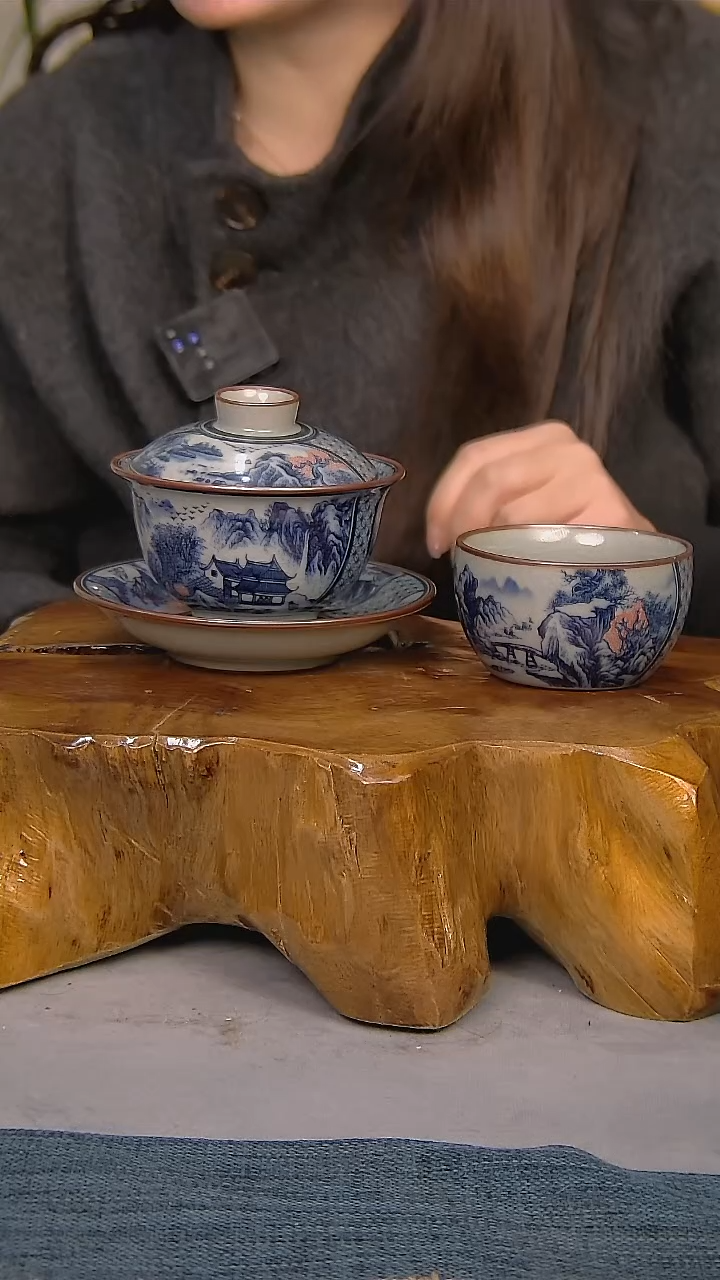 【闪购商品】简装家用款2件套 陶瓷家用茶具系列