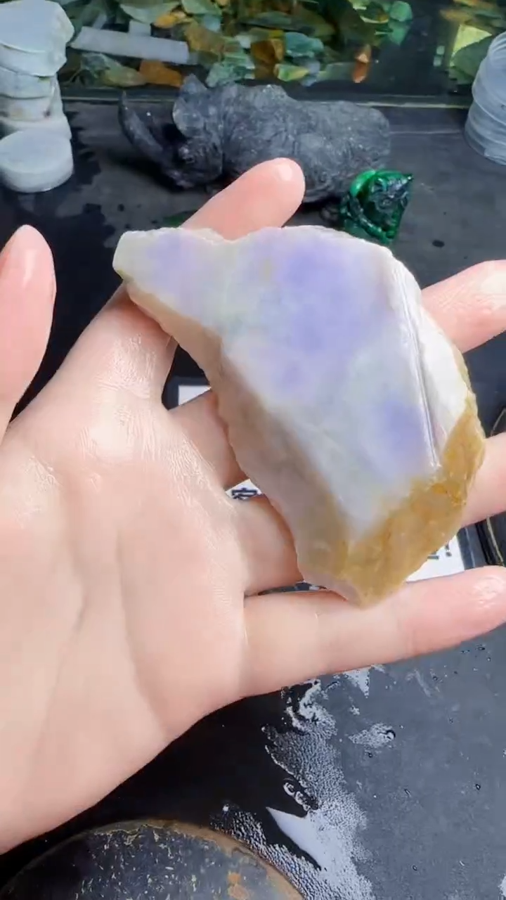 未镶嵌挂件翡翠天然翡翠074