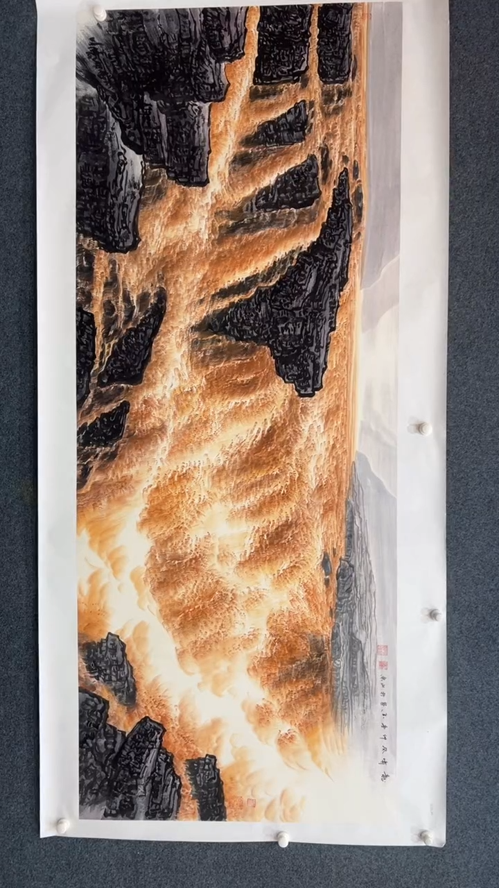 【闪购商品】国画2.6展馆-黄春香八尺-山水36