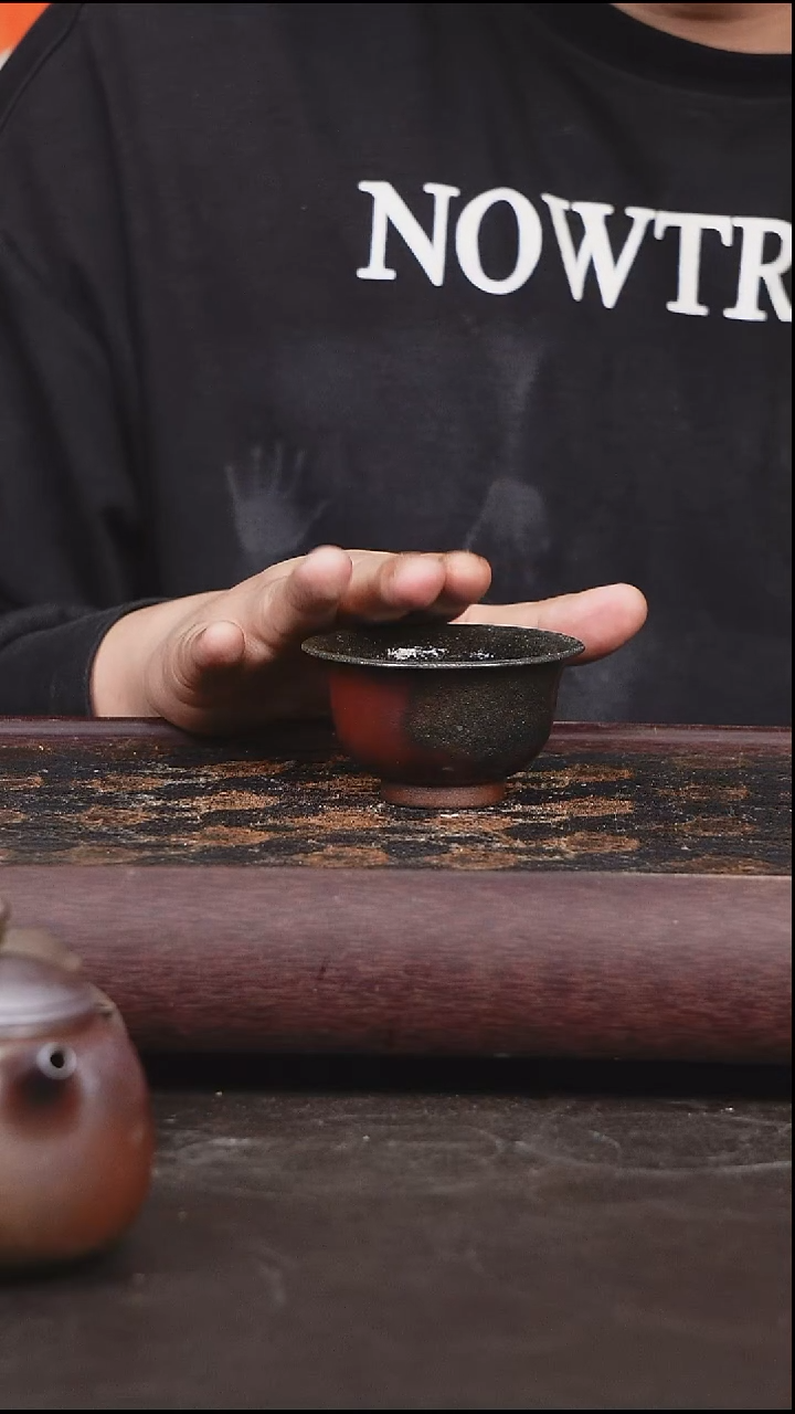 茶壶紫砂柴烧 杯