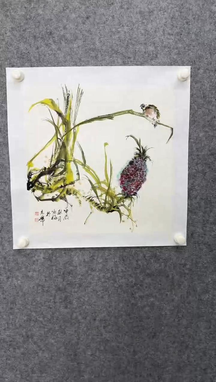 国画DH-HYM-老师绘画作品