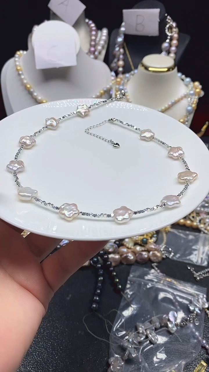 【闪购商品】淡水珍珠颈饰未镶嵌多人