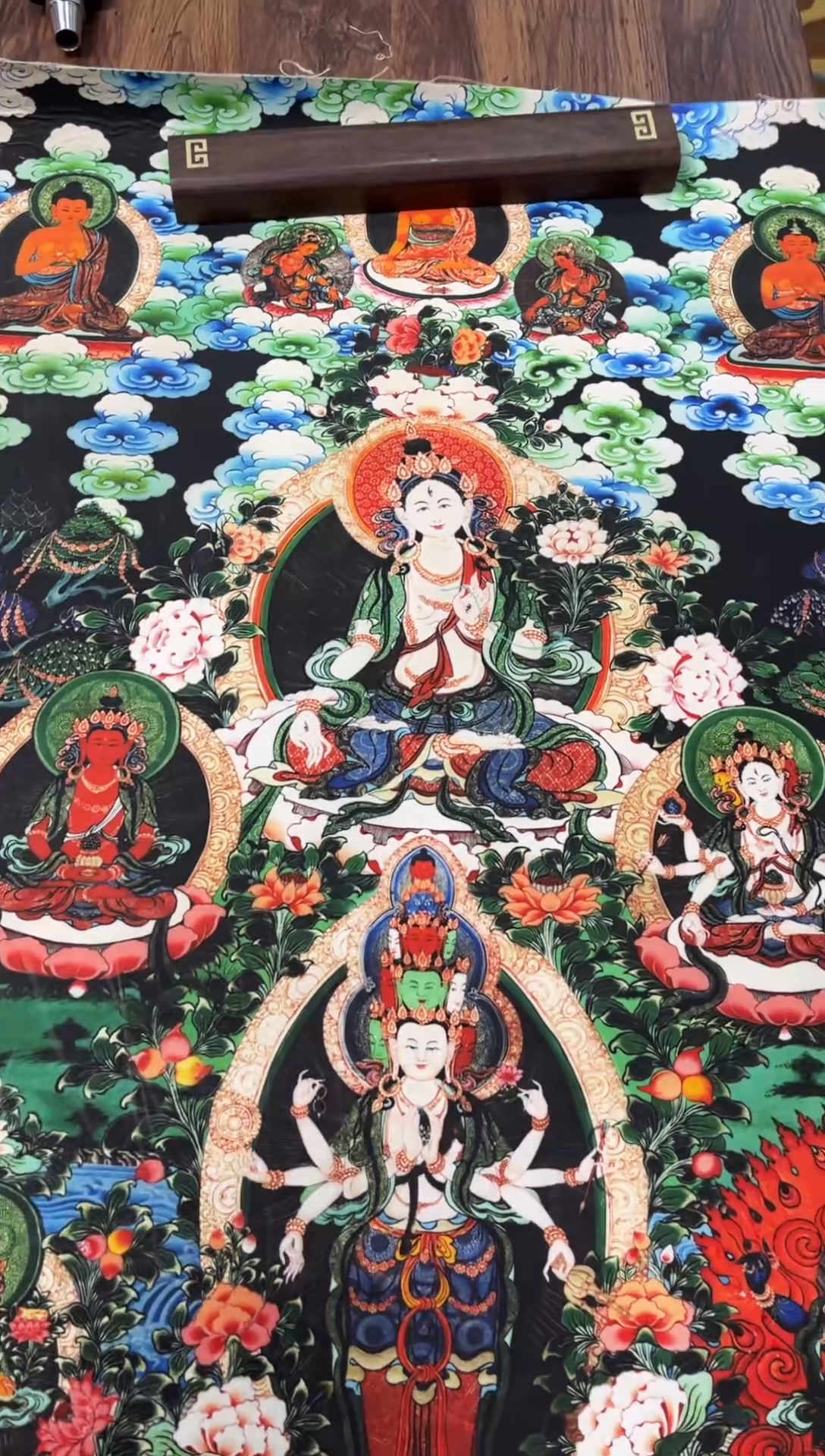 卷轴画老三的唐卡tk16