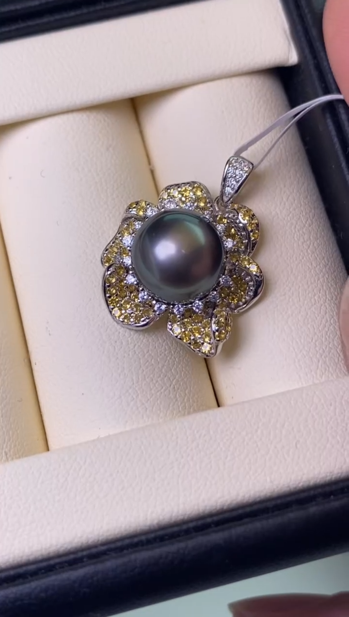 【闪购商品】海水珍珠颈饰银S925镶嵌1