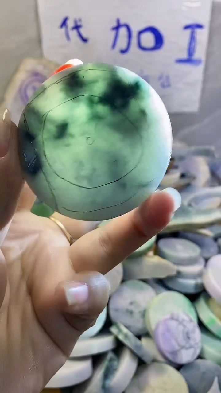 裸石翡翠纯天然翡翠A货229