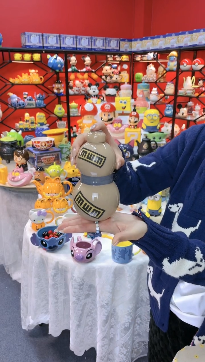 【闪购商品】1@@我爱罗葫芦瓶陶瓷