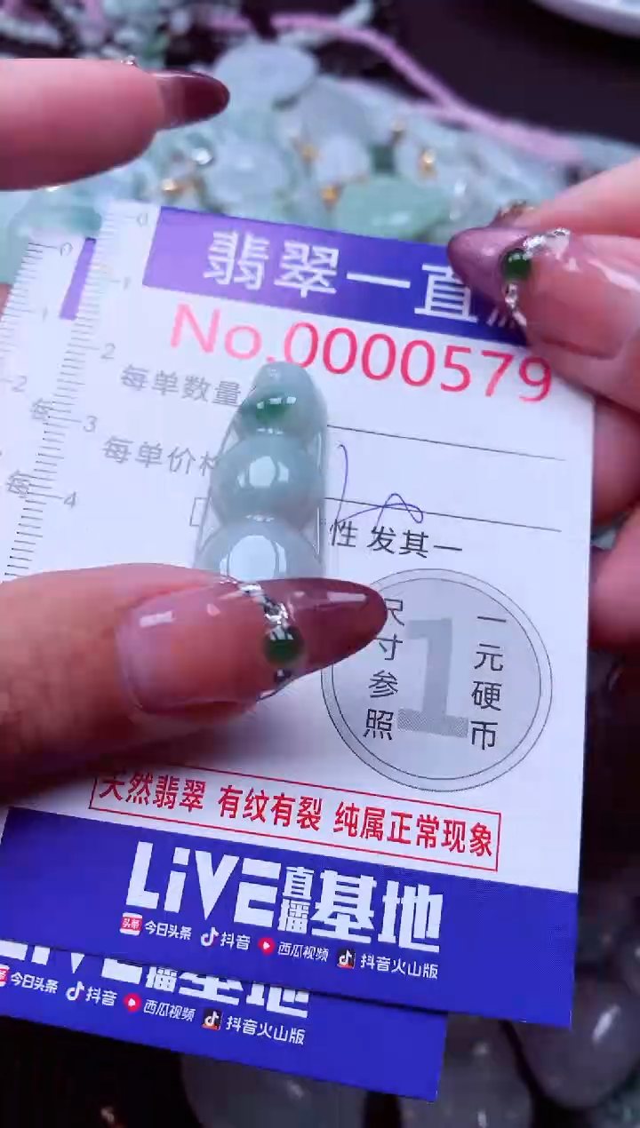 颈饰未镶嵌翡翠579