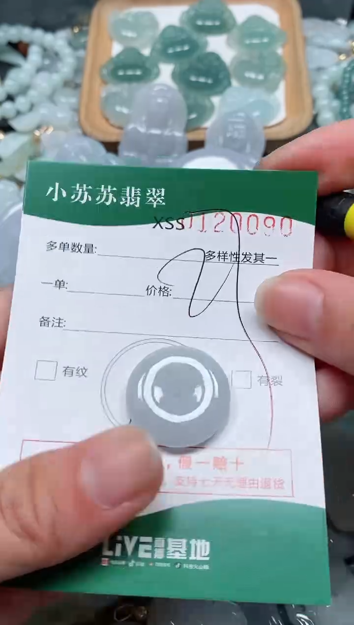 【闪购商品】翡翠颈饰未镶嵌闪购商品0120090