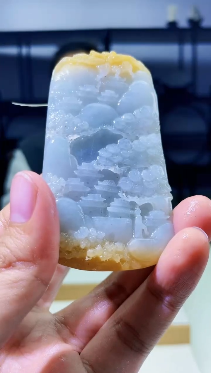 【闪购商品】定制翡翠未镶嵌毛货01230377 