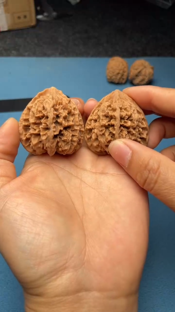 桃核把件w184  状元冠  42尺