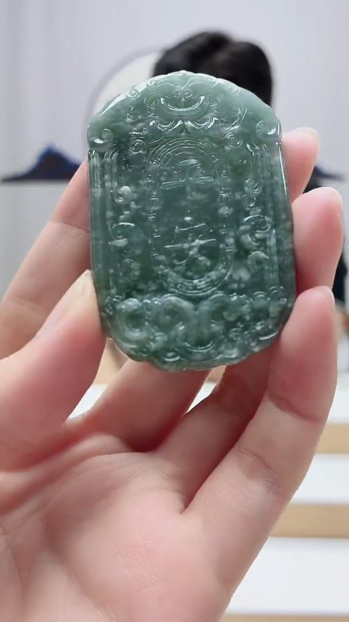 颈饰未镶嵌翡翠4917zm-JJ挂件2