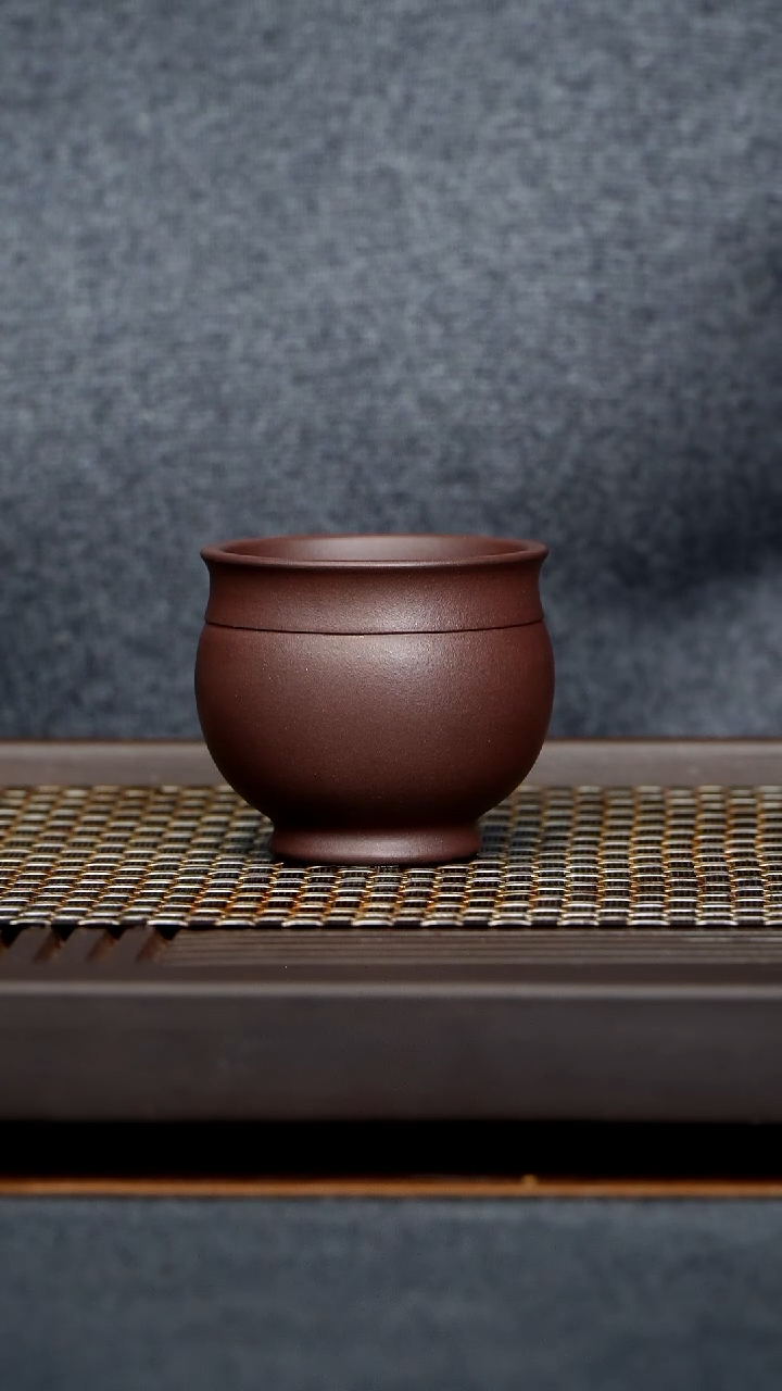茶杯紫泥C****.缸杯原矿零添加大亨泥全手工制作170毫升
