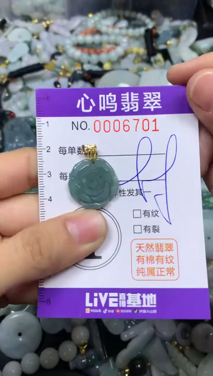 【闪购商品】翡翠颈饰未镶嵌闪购006701