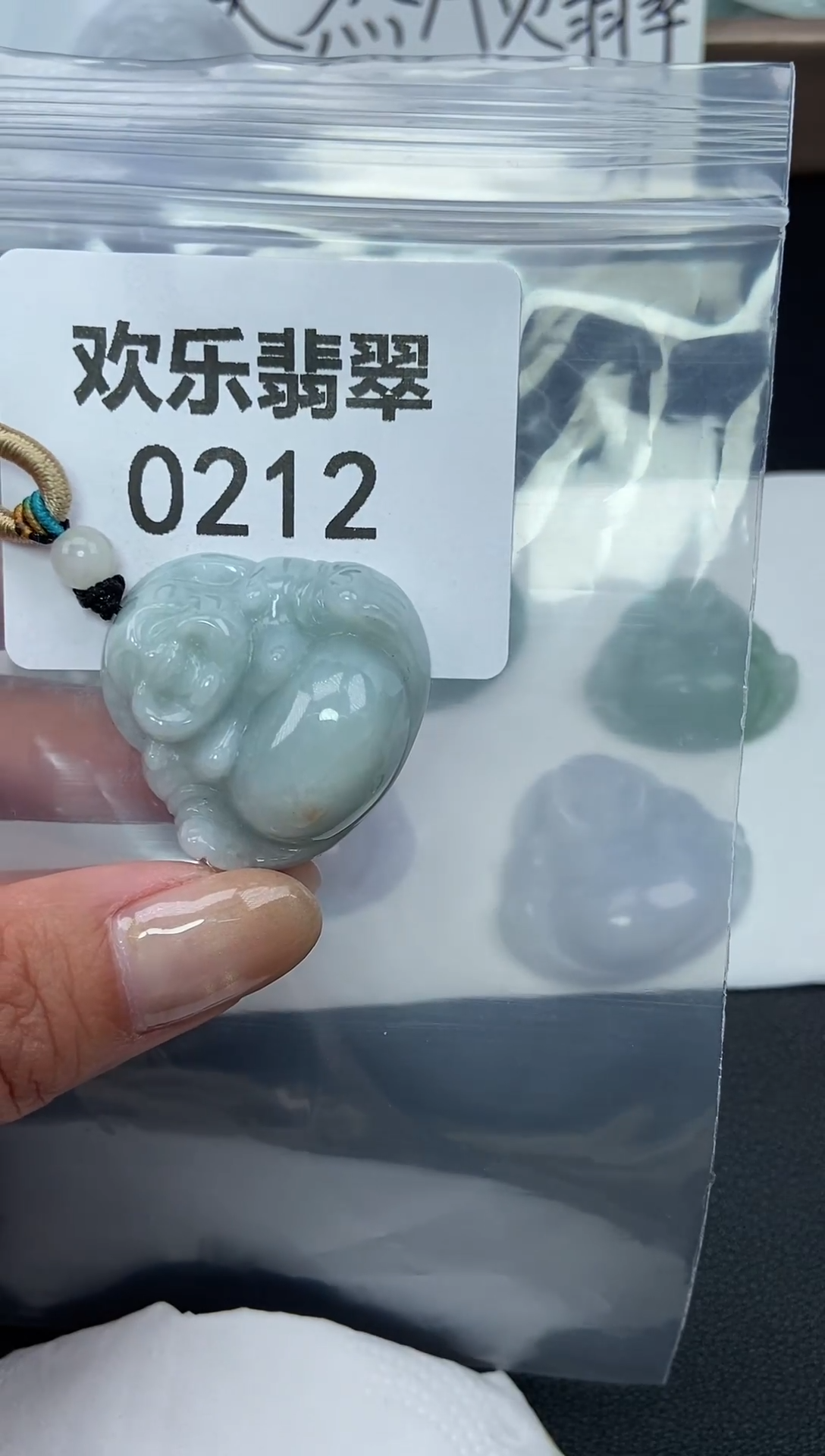 颈饰未镶嵌翡翠缅甸天然翡翠0212