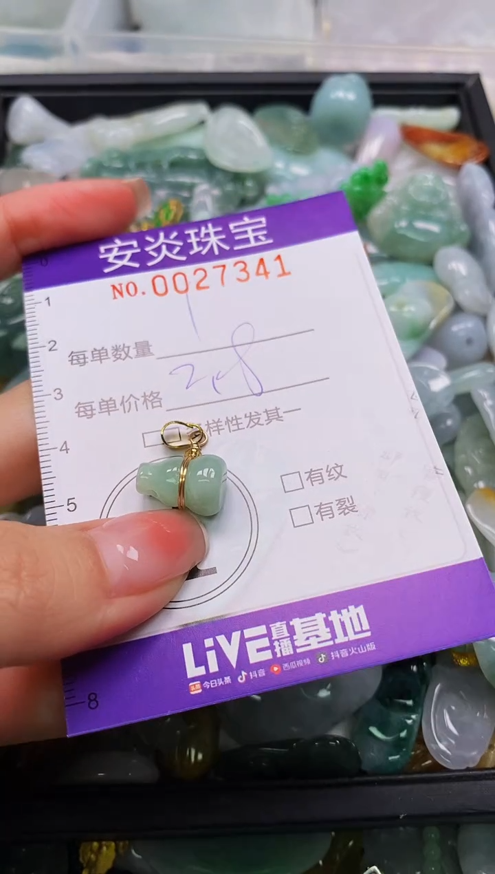 颈饰未镶嵌翡翠闪购0027341