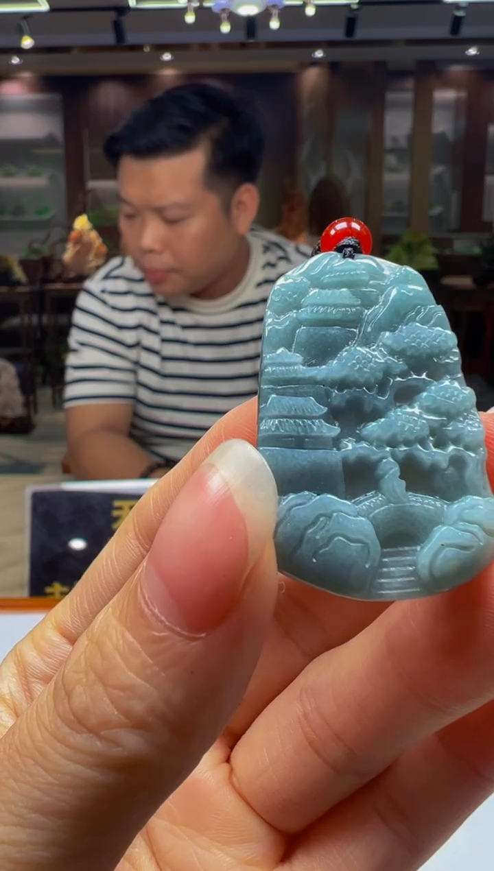 颈饰未镶嵌翡翠QY2025-9-8-34