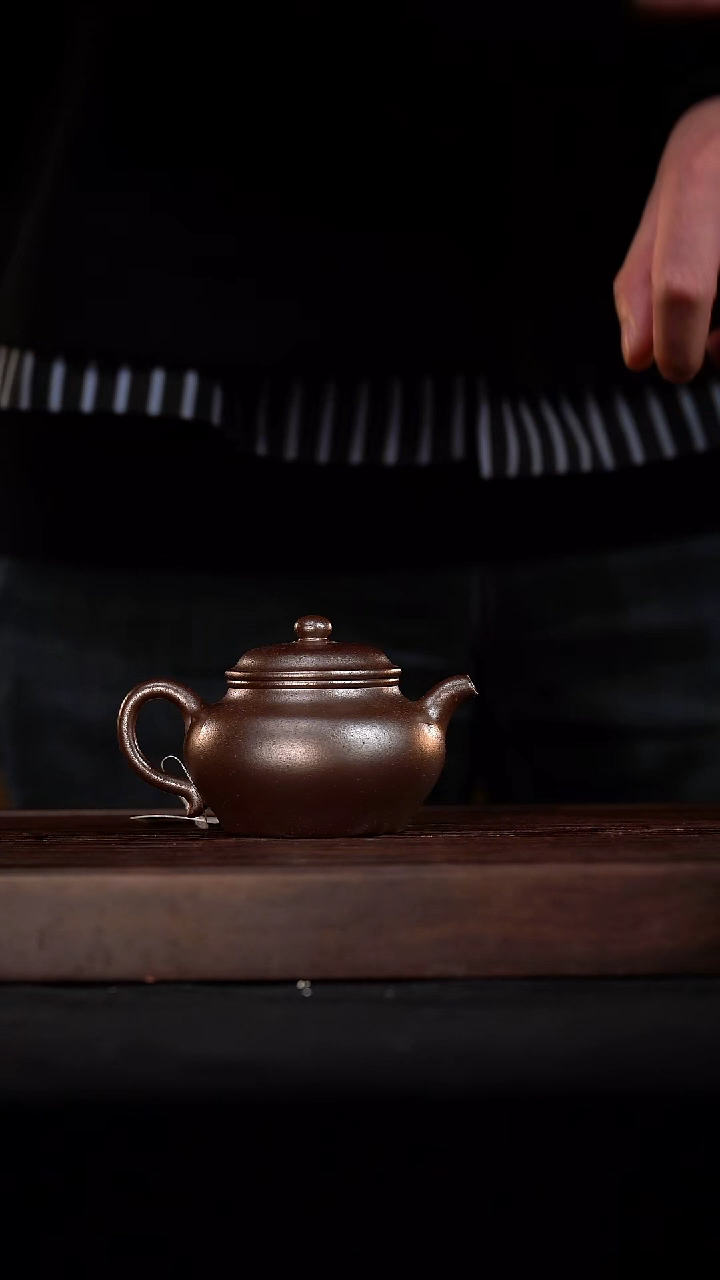 茶壶紫砂仿古HF紫泥160cc