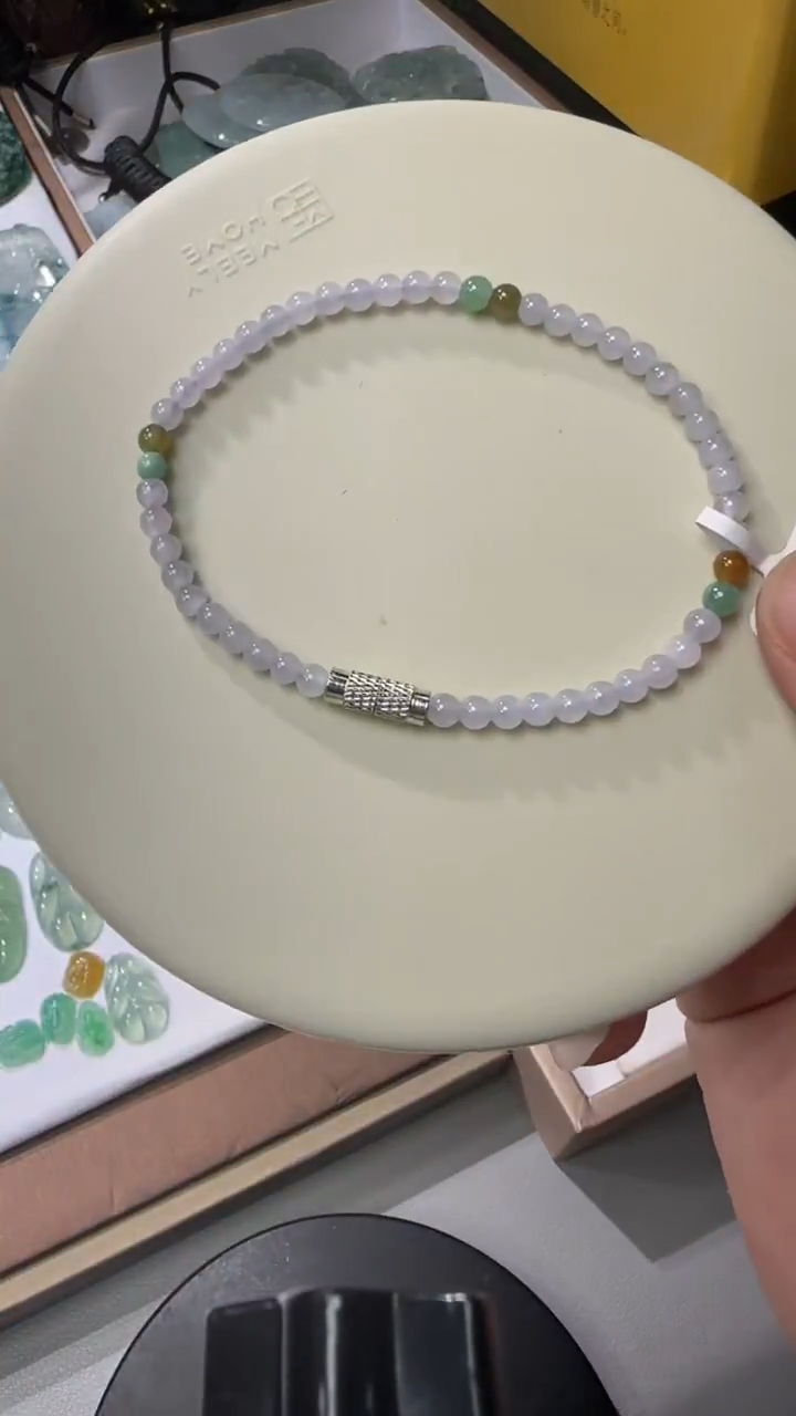 颈饰未镶嵌翡翠手链卡3