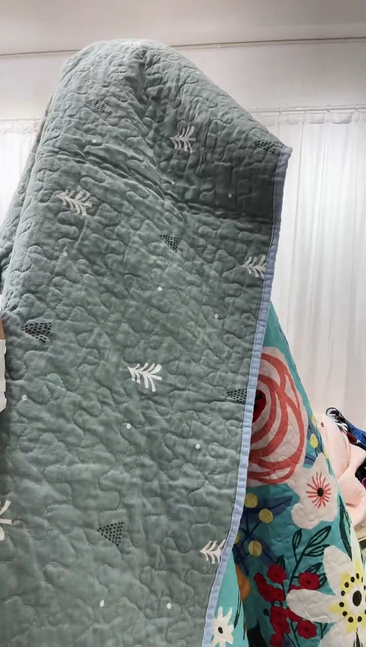 棉150*200纯棉床盖155号微瑕