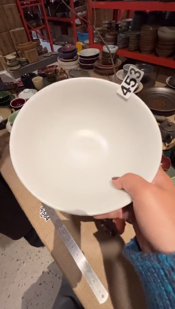 瓷片Ｗ?453内白面碗