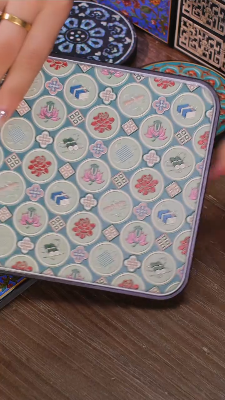 壹藏贰宝四艺图大垫子一片