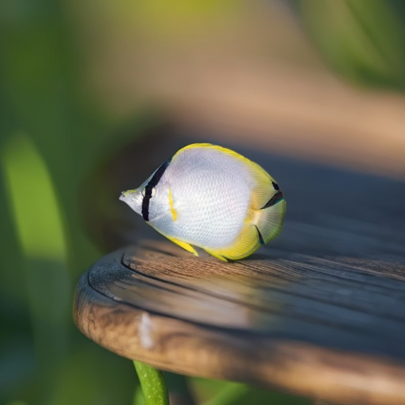 雪花蝶海水观赏鱼已检疫健康活泼默认顺丰