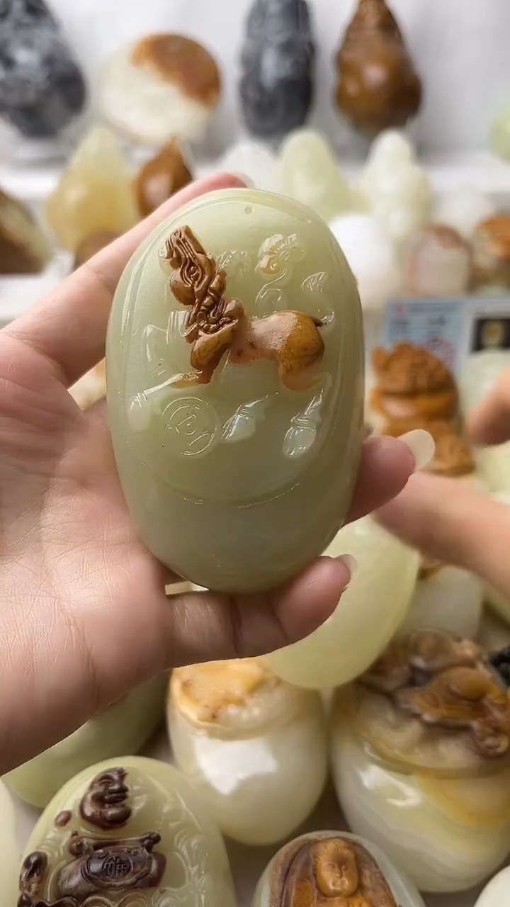 石材古青石棉纹正常不退换牛