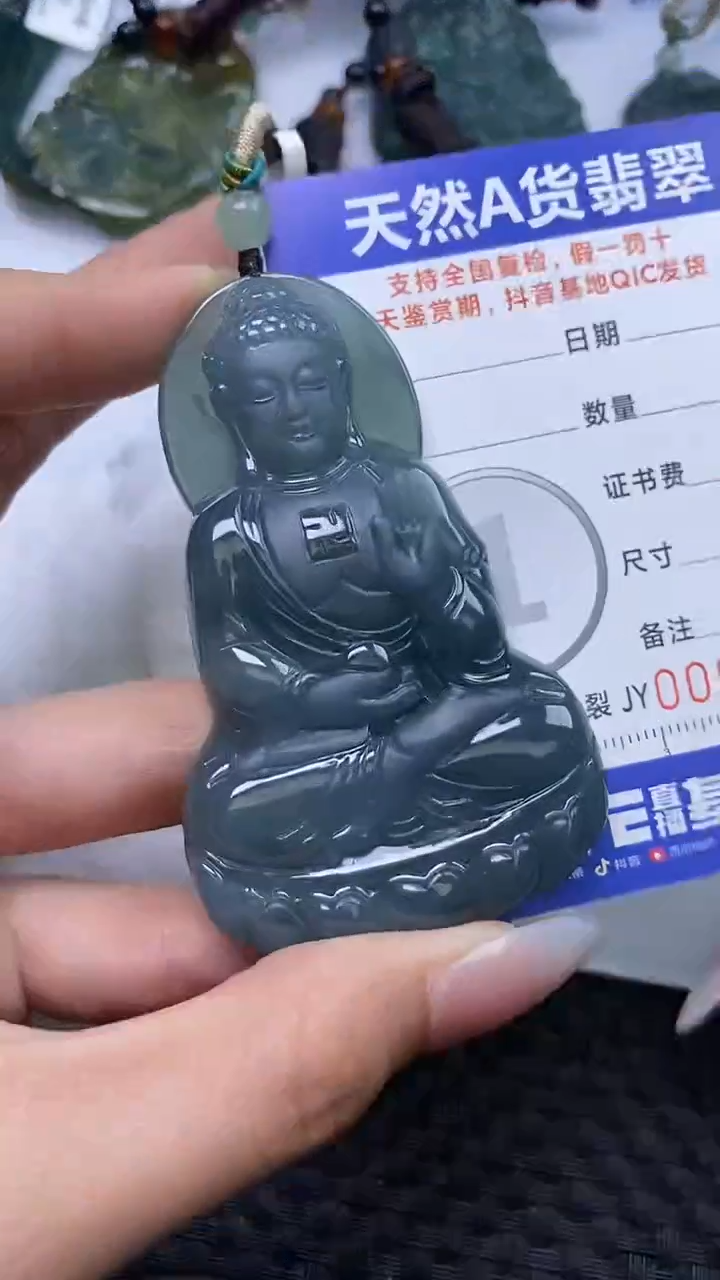 【闪购商品】翡翠颈饰未镶嵌A货翡翠
