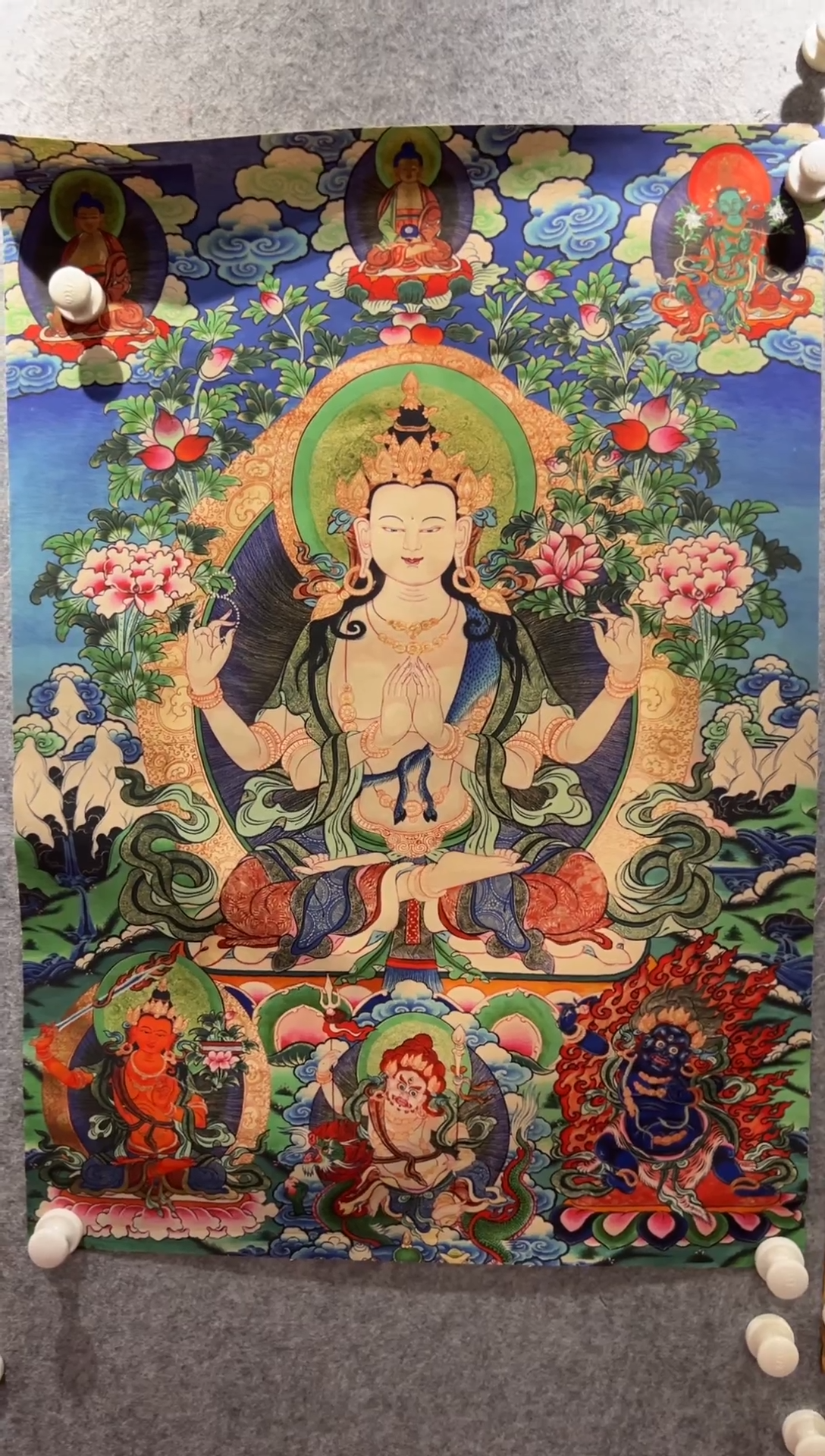 装裱画净界藏传净界藏传100
