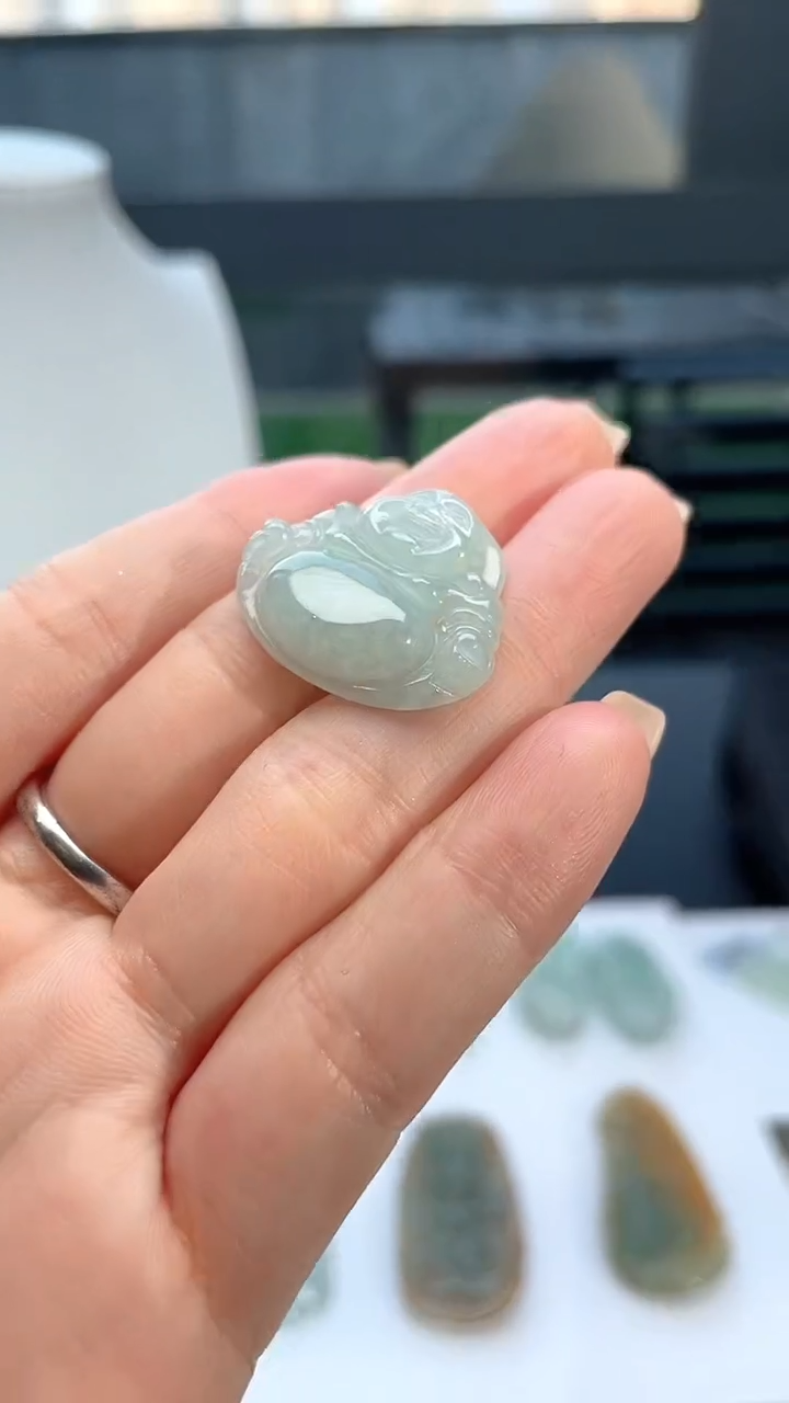 颈饰未镶嵌翡翠br天然A货翡翠GS-2