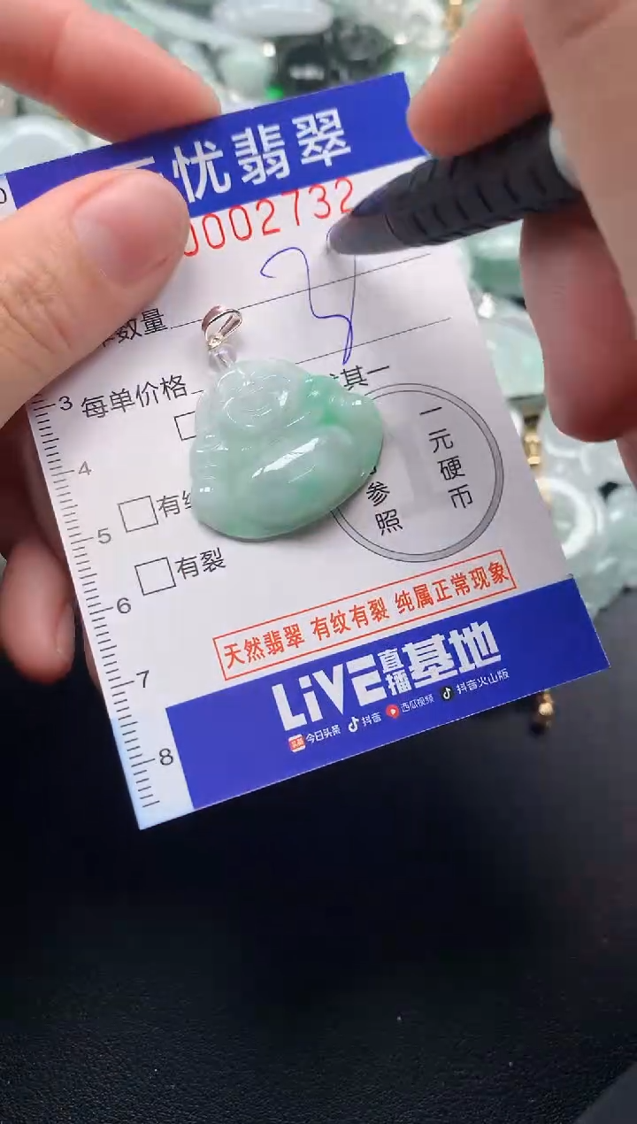 颈饰未镶嵌翡翠2732