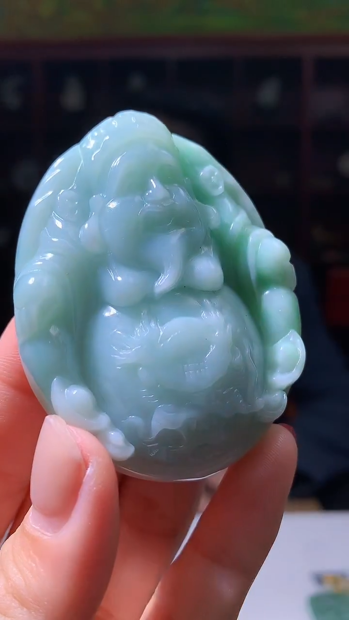 【闪购商品】定制翡翠未镶嵌1088hm-毛货翡翠17