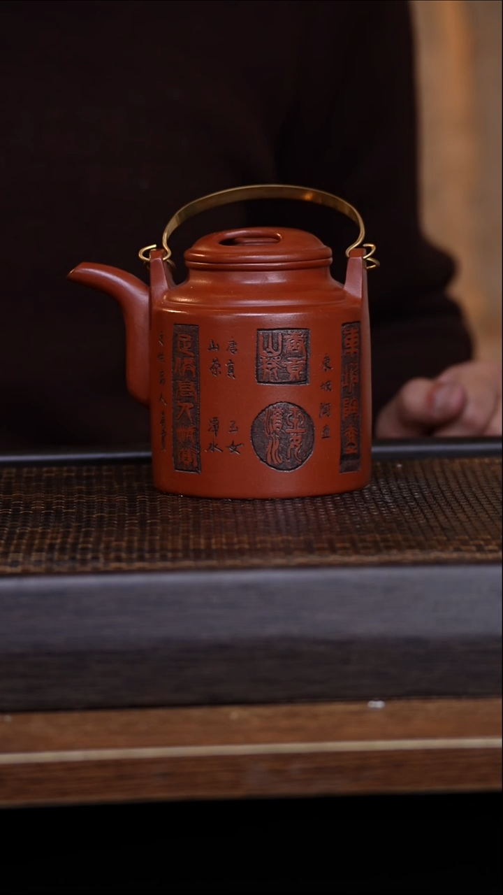 茶壶紫砂宜兴手工原矿紫砂壶001