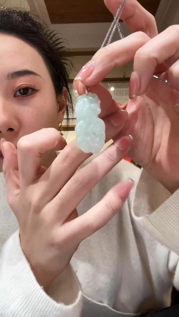 【闪购商品】翡翠颈饰未镶嵌国风