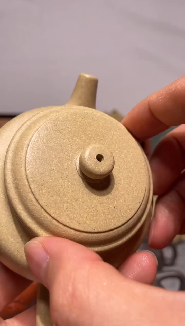 茶壶紫砂h*微瑕至纯大水潭本绿手工泥 大亨德钟