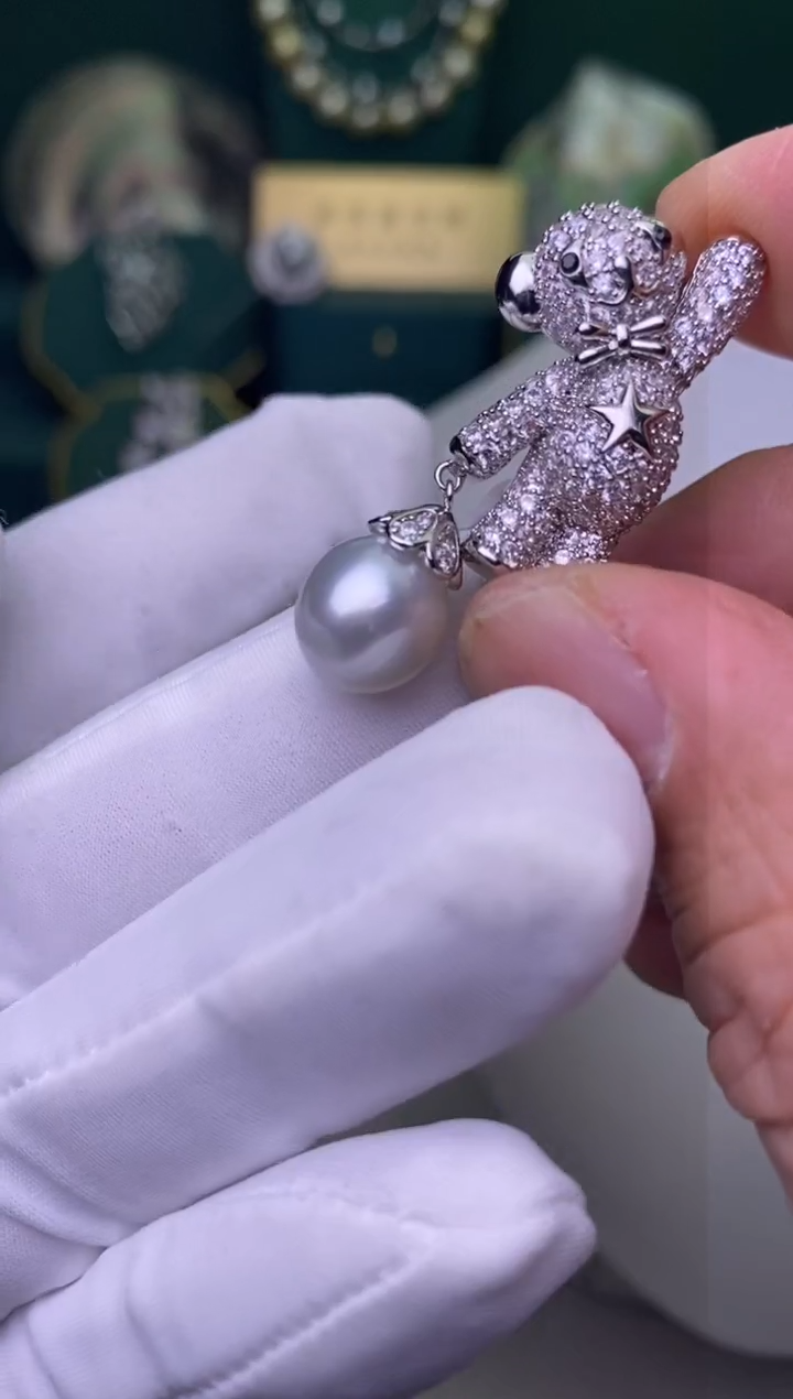 【闪购商品】海水珍珠胸饰未镶嵌1