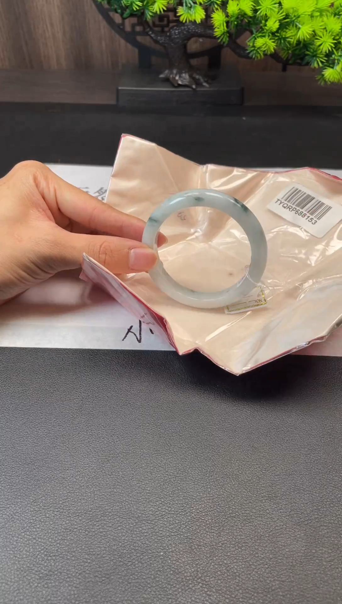 未镶嵌手镯翡翠3989