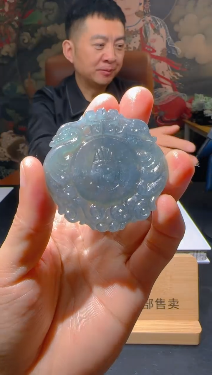 【闪购商品】定制翡翠未镶嵌L-@@QJSXJ216017